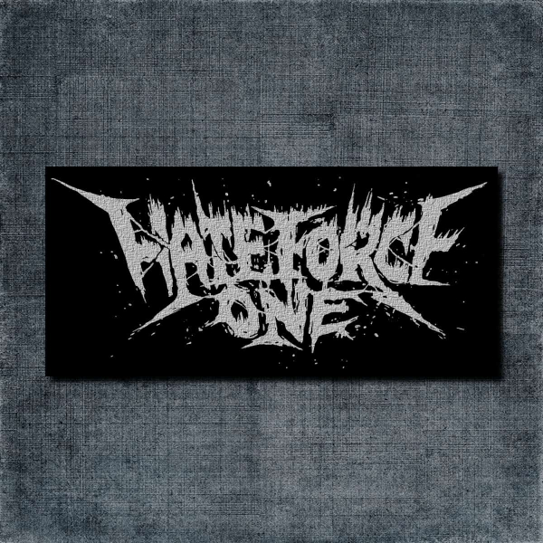 Hate Force Back Patch, Hate Force One Logo Big Back Patch