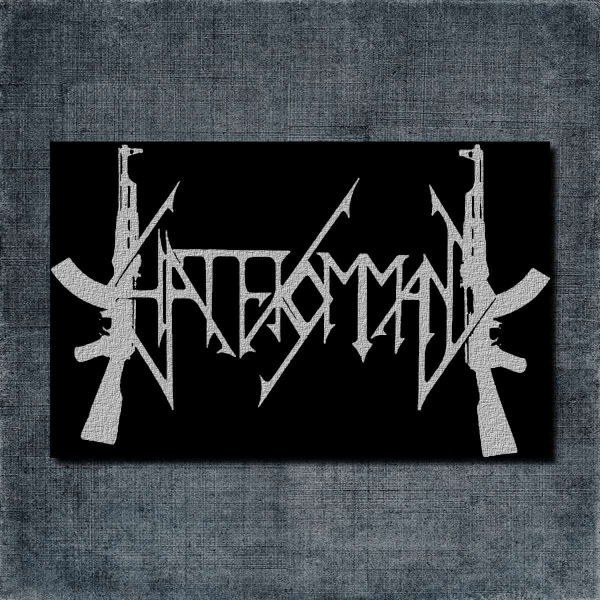 Hate Kommand Back Patch, Hate Kommand Logo Big Back Path
