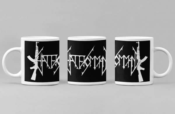 Hate Kommand Coffee Mug, Hate Kommand Logo Coffee Mug