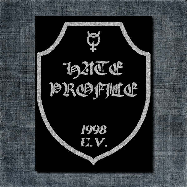 Hate Profile Back Patch, Hate Profile Artwork Big Back Patch