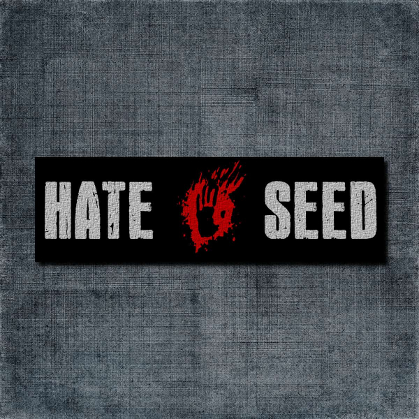 Hate Seed Back Patch, Hate Seed Logo Big Back Patch
