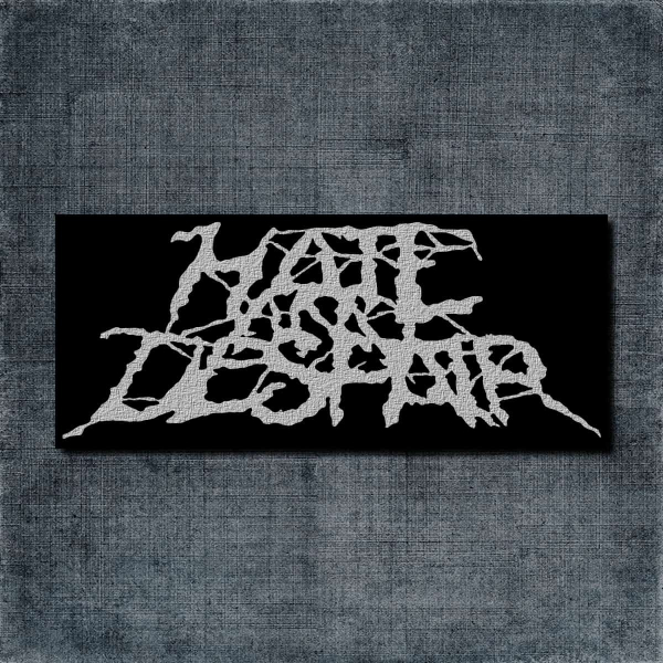 Hate and Despair Back Patch, Hate and Despair Logo Big Back Patch