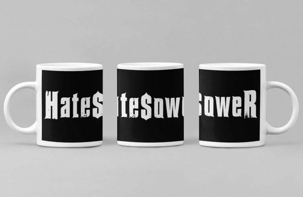 HateSower Coffee Mug, HateSower Logo Coffee Mug