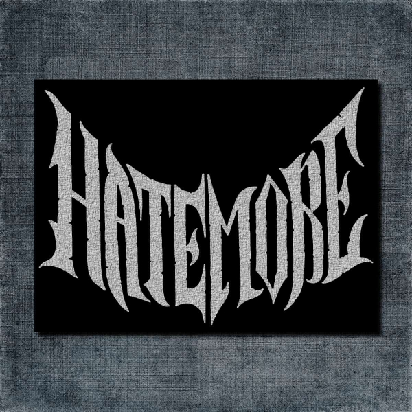 Hatemore Back Patch, Hatemore Logo Big Back Patch