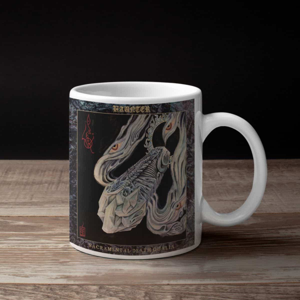 Haunter Band Coffee Mug, Haunter Sacramental Death Qualia Mug