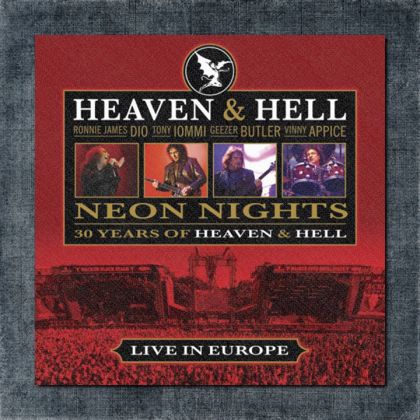 Heaven & Hell Back Patch, Heaven & Hell - Neon Nights Live In Europe Big Back Patch
