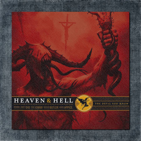 Heaven & Hell Back Patch, Heaven & Hell - The Devil You Know Big Back Patch