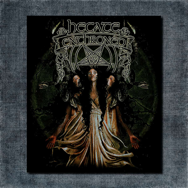 Hecate Enthroned Back Patch, Hecate Enthroned In Spain Big Back Patch
