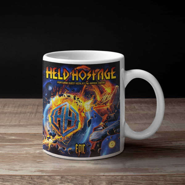 Held Hostage Band Coffee Mug, Held Hostage Epic Mug