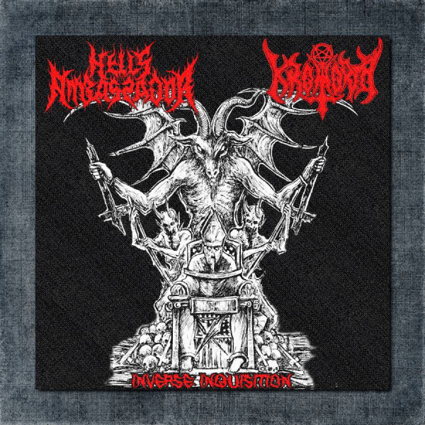 Hell's Ambassador & Kromorth Back Patch, Hell's Ambassador & Kromorth - Inverse Inquisition Big Back Patch