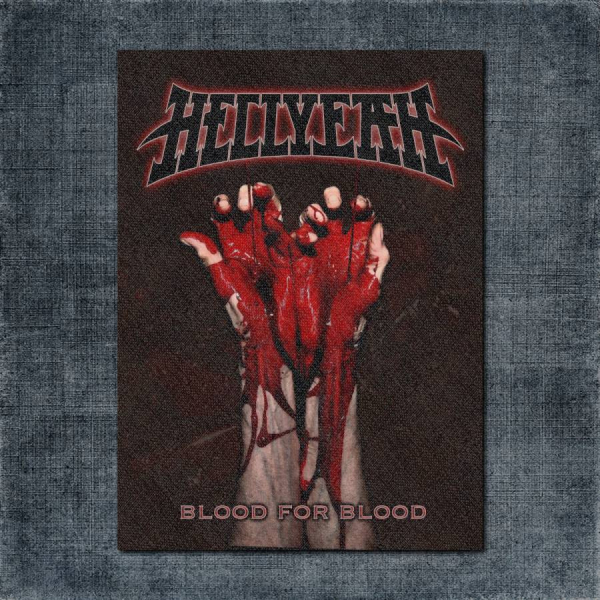 Hellyeah Back Patch, Hellyeah - Blood For Blood Big Back Patch