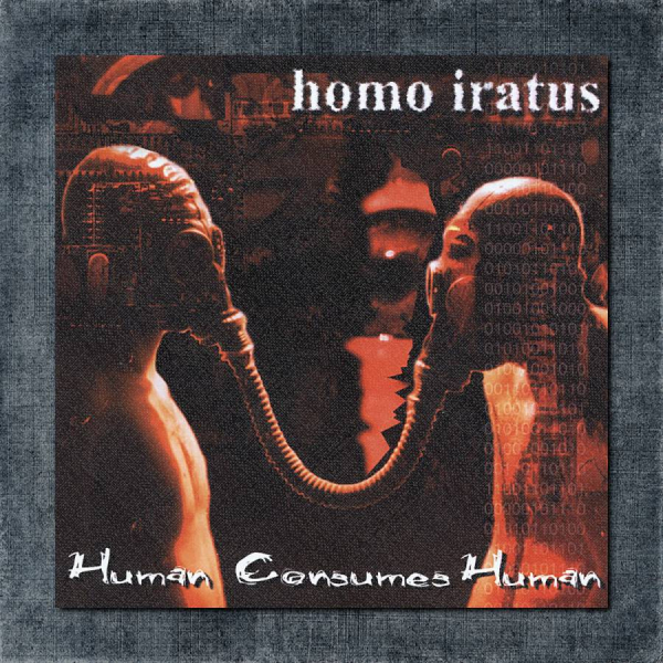 Homo Iratus Back Patch, Homo Iratus - Human Consumes Human Big Back Patch