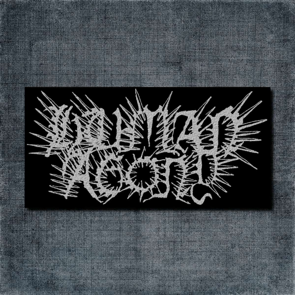 Human Agony Back Patch, Human Agony Logo Big Back Patch