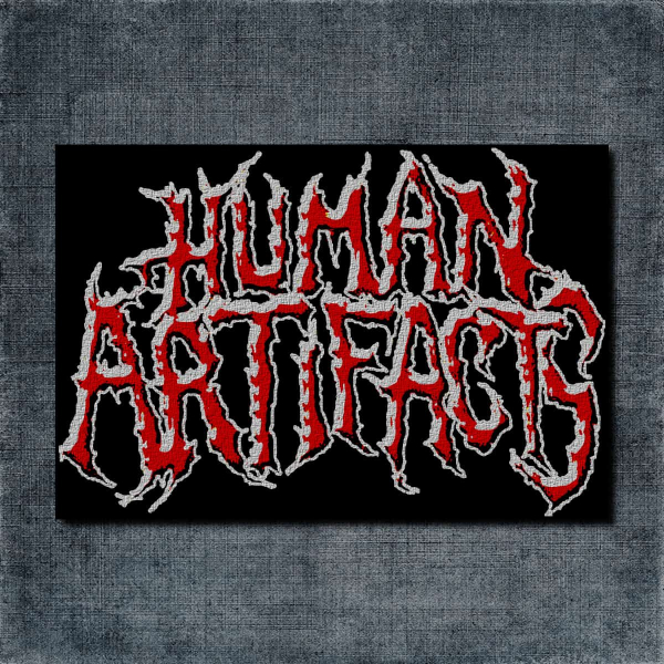 Human Artifacts Back Patch, Human Artifacts Logo Big Back Patch