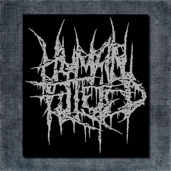 Human Filleted Back Patch, Human Filleted Logo Big Back Patch