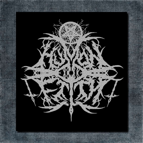 Human Filth Back Patch, Human Filth Logo Big Back Patch
