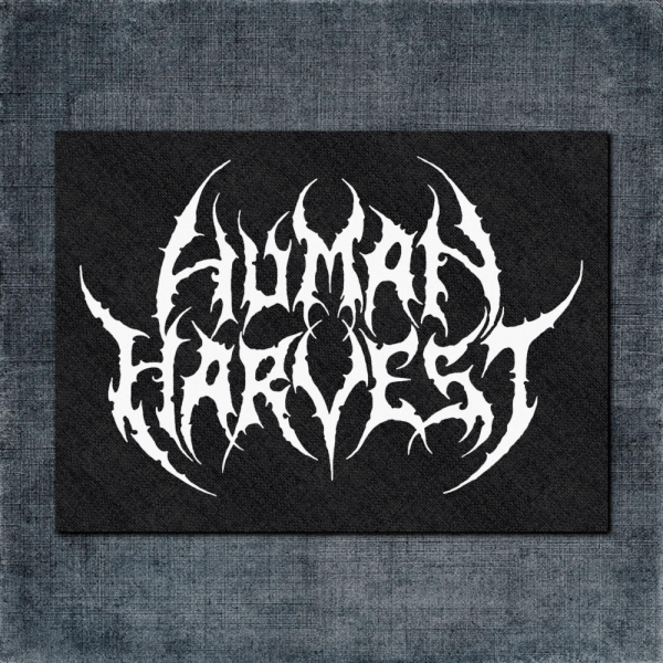 Human Harvest Back Patch, Human Harvest Logo Big Back Patch