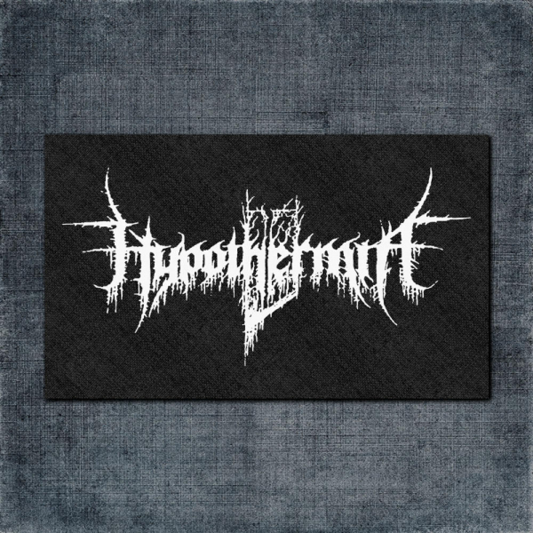 Hypothermia Back Patch, Hypothermia Logo Big Back Patch