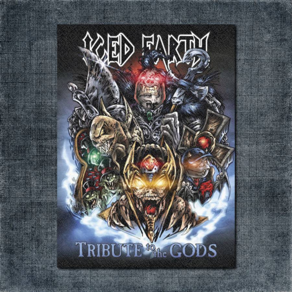 Iced Earth Back Patch, Iced Earth - Tribute to the Gods Big Back Patch