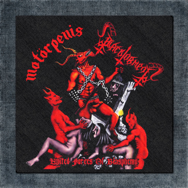 Impaled Nazarene Back Patch, Impaled Nazarene - Motörpenis Artwork Big Back Patch