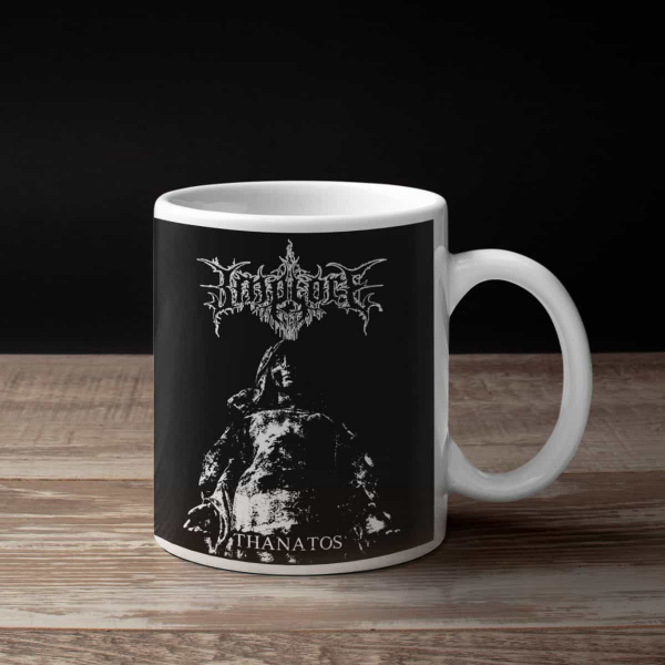 Implore Coffee Mug, Implore Thanatos Coffee Mug