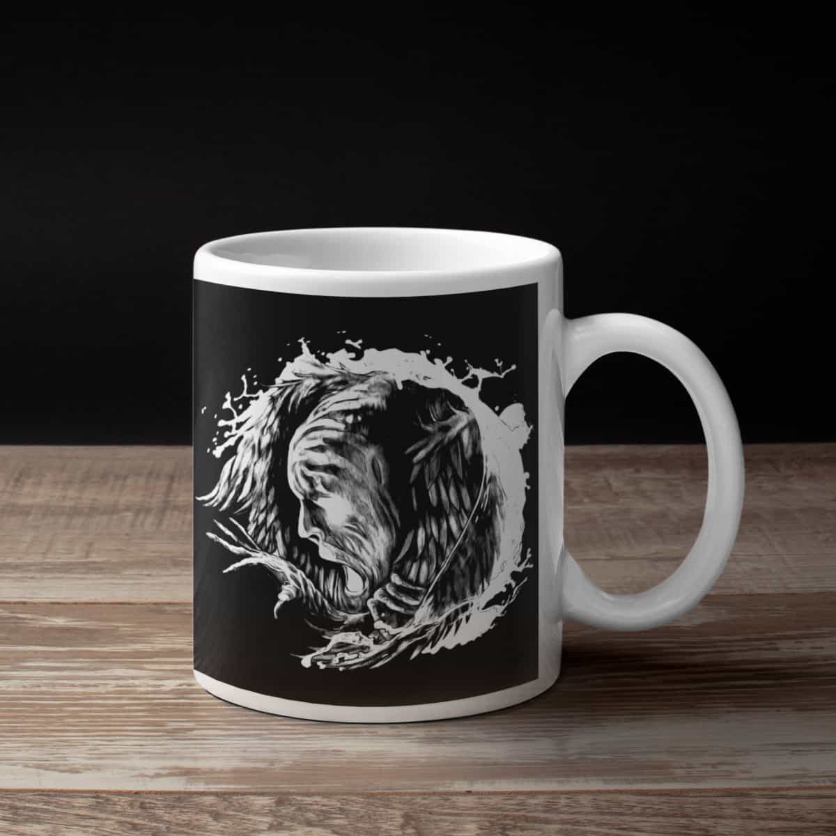 In Flames Coffee Mug, In Flames Artwork Coffee Mug