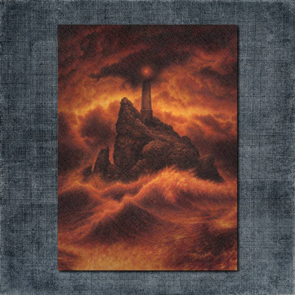 In Mourning Back Patch, In Mourning - Afterglow Big Back Patch