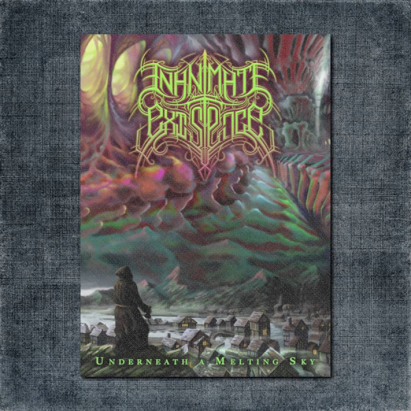 Inanimate Existence Back Patch, Inanimate Existence - Underneath A Melting Sky Big Back Patch