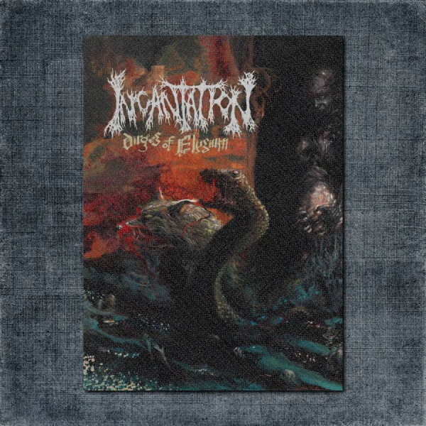 Incantation Back Patch, Incantation - Dirges of Elysium Big Back Patch