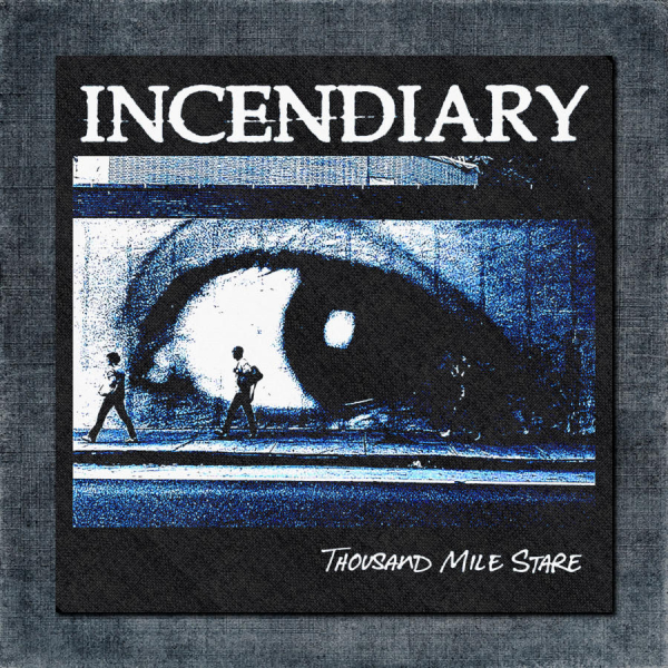 Incendiary Back Patch, Incendiary - Thousand Mile Stare Big Back Patch