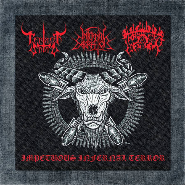 Infernal Execrator & Impetuoso Desdém & Terror Satan Back Patch, Infernal Execrator & Impetuoso Desdém & Terror Satan - Impetuous Infernal Terror Big Back Patch