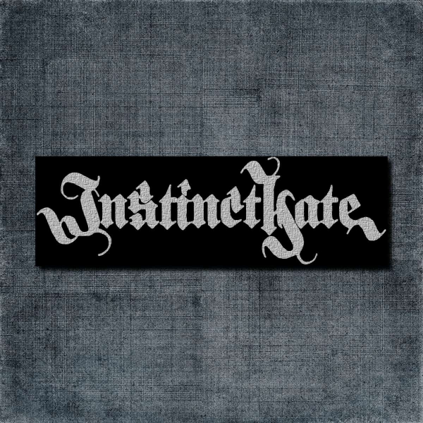 InstinctHate Back Patch, InstinctHate Logo Big Back Patch