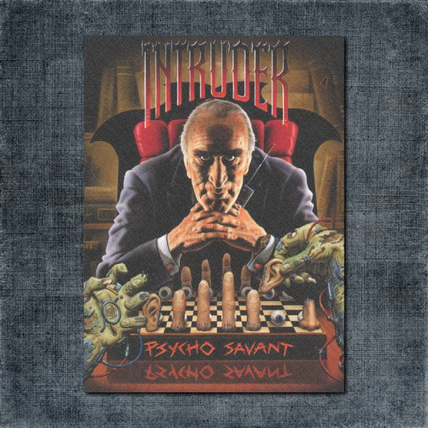 Intruder Back Patch, Intruder - Psycho Savant World Big Back Patch