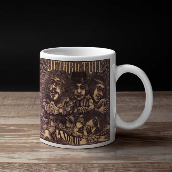 Jethro Tull Coffee Mug, Jethro Tull Stand Up Coffee Mug
