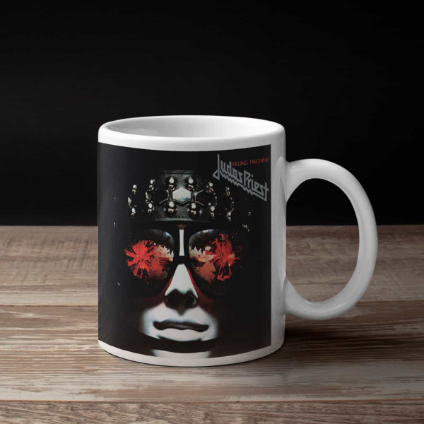 Judas Priest Coffee Mug, Judas Priest Killing Machine Coffee Mug