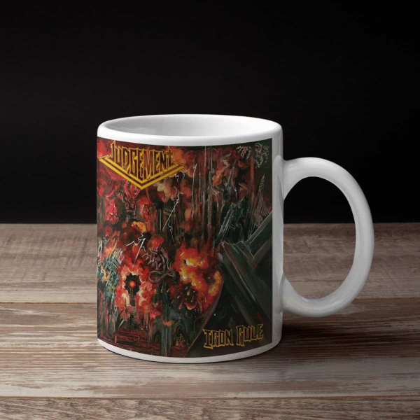 Judgement Band Coffee Mug, Judgement Iron Rule Mug