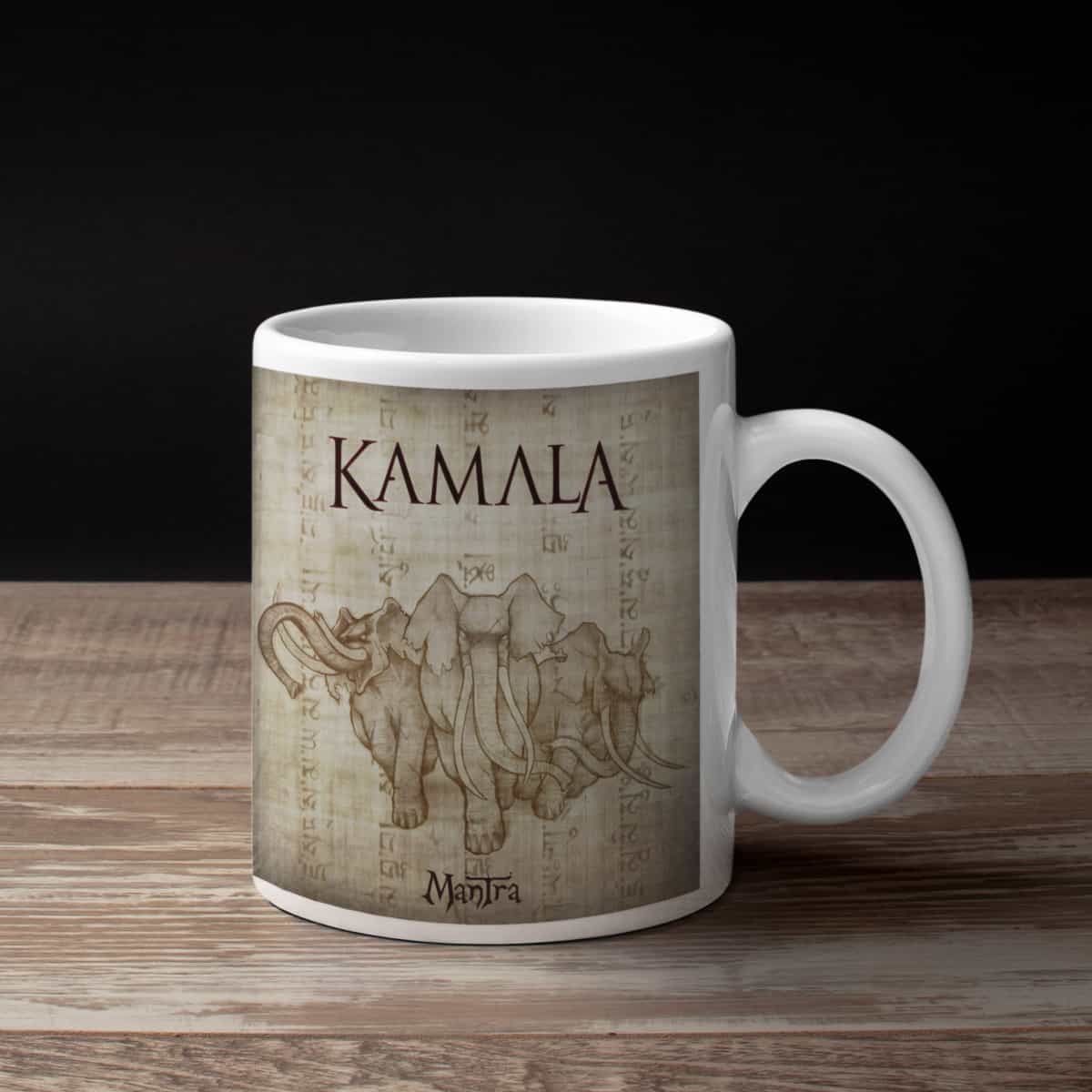 Kamala Coffee Mug, Kamala Mantra Coffee Mug