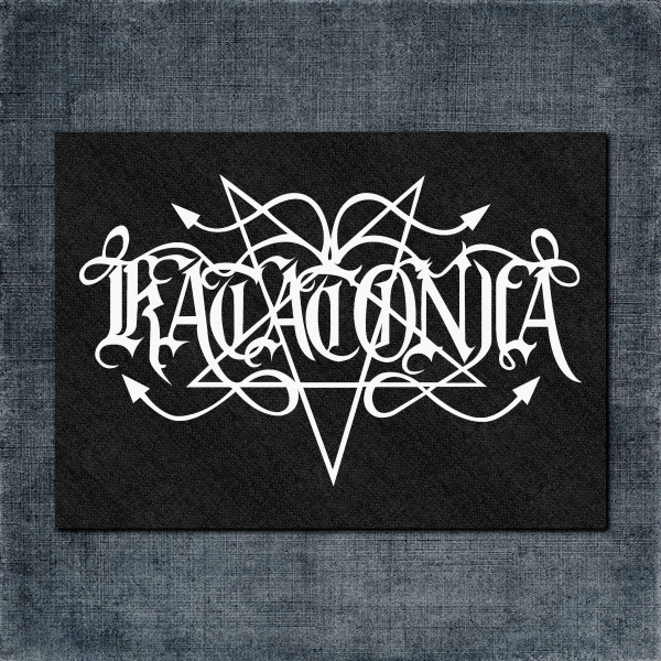 Katatonia Back Patch, Katatonia Logo Big Back Patch