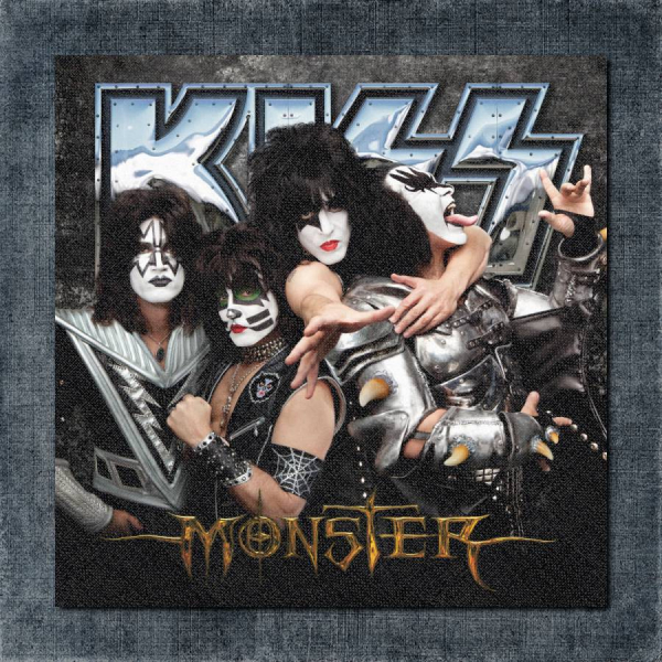 Kiss Back Patch, Kiss - Monster Big Back Patch