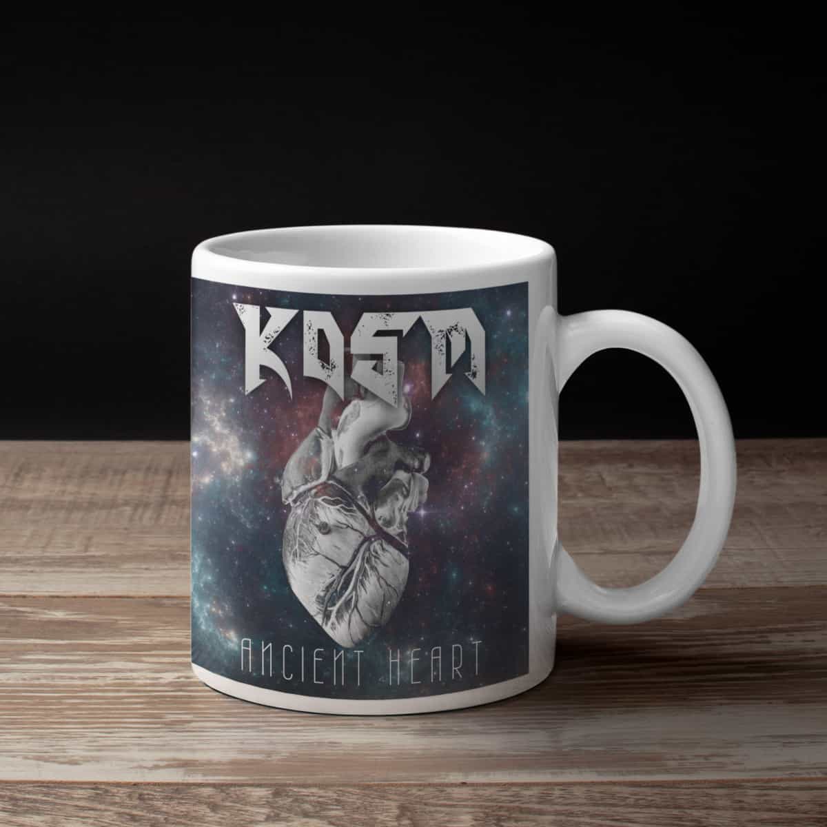 Kosm Coffee Mug, Kosm Ancient Heart Coffee Mug