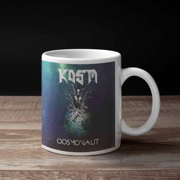 Kosm Coffee Mug, Kosm Cosmonaut Coffee Mug