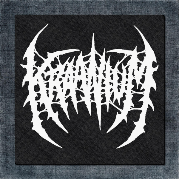 Kraanium Back Patch, Kraanium Logo Big Back Patch