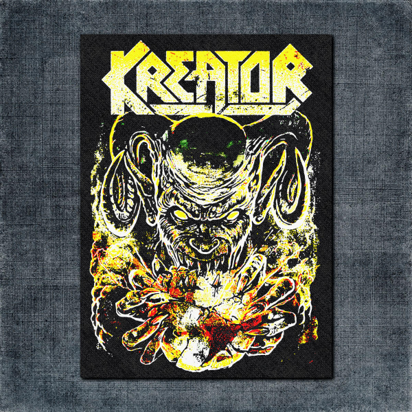 Kreator Back Patch, Kreator Artwork Big Back Patch