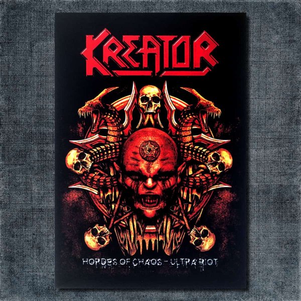 Kreator Back Patch, Kreator Hordes of Chaos Big Back Patch