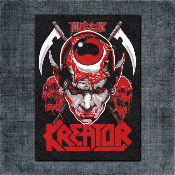 Kreator Back Patch, Kreator Tour 2017 Big Back Patch