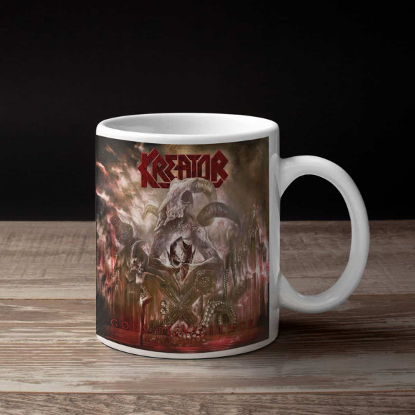 Kreator Band Coffee Mug, Kreator Gods of Violence Mug