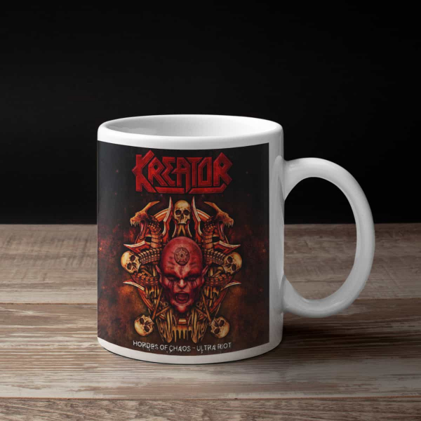 Kreator Coffee Mug, Kreator Hordes of Chaos Coffee Mug