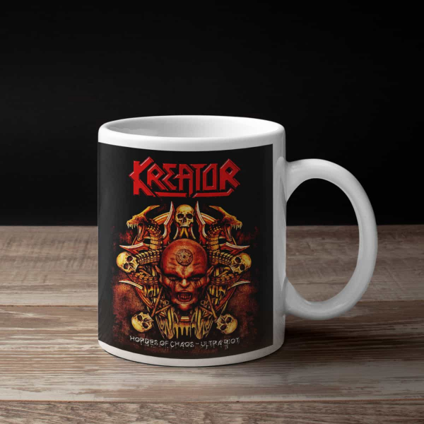 Kreator Coffee Mug, Kreator Hordes of Chaos Coffee Mug