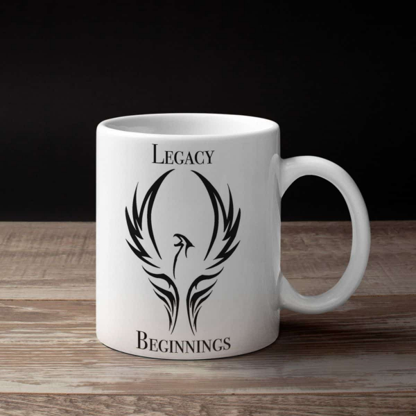 Legacy Beginnings Band Coffee Mug, Legacy Beginnings Logo Mug