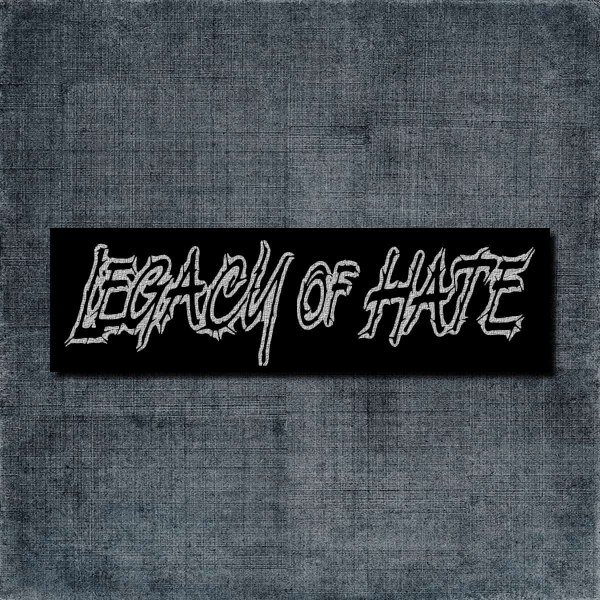 Legacy of Hate Back Patch, Legacy of Hate Logo Big Back Patch